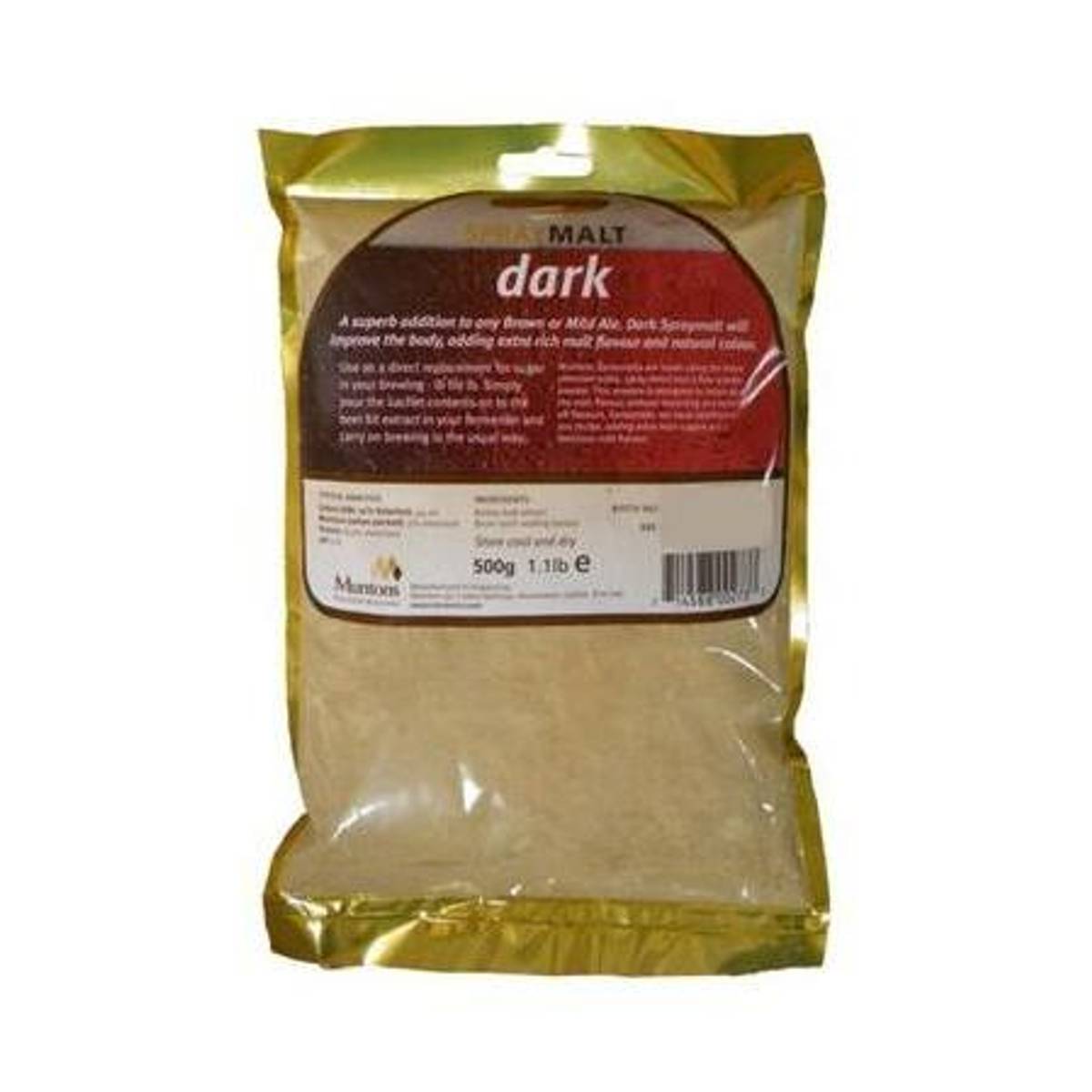  Spraymalt, mørk 500g