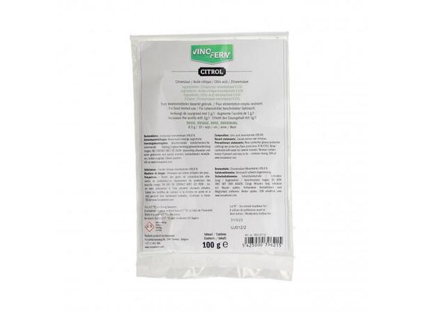 Hovedbilde Citrol Sitronsyre 100g