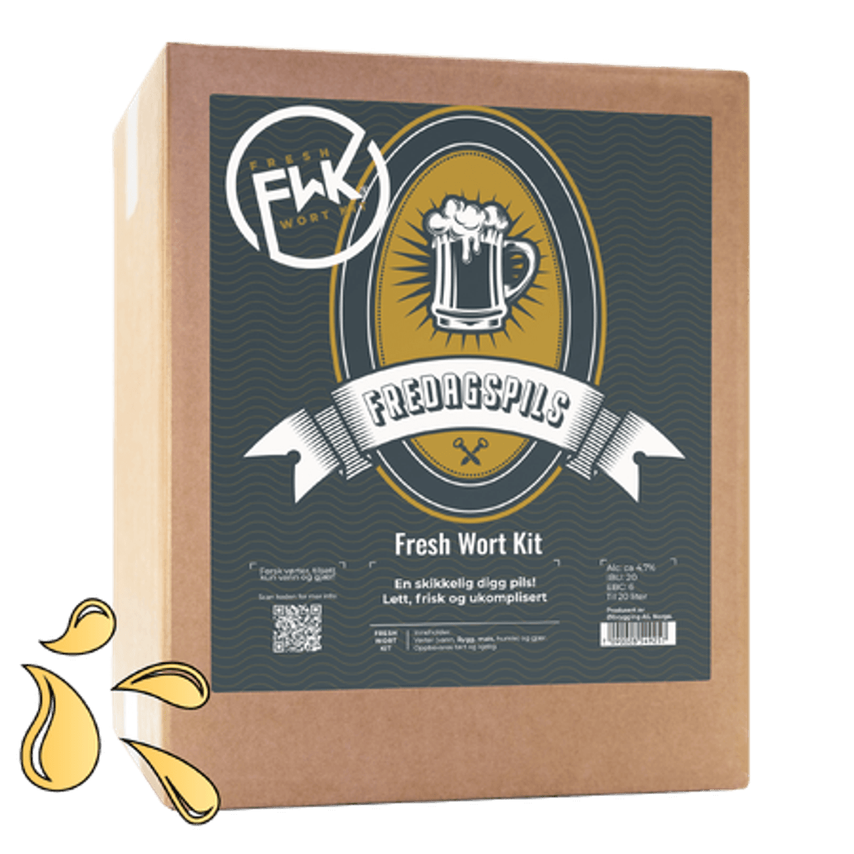 Fredagspils Fresh Wort Kit