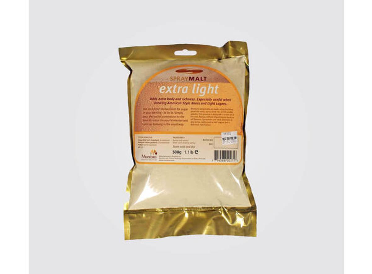 Spraymalt, ekstra lys 500g