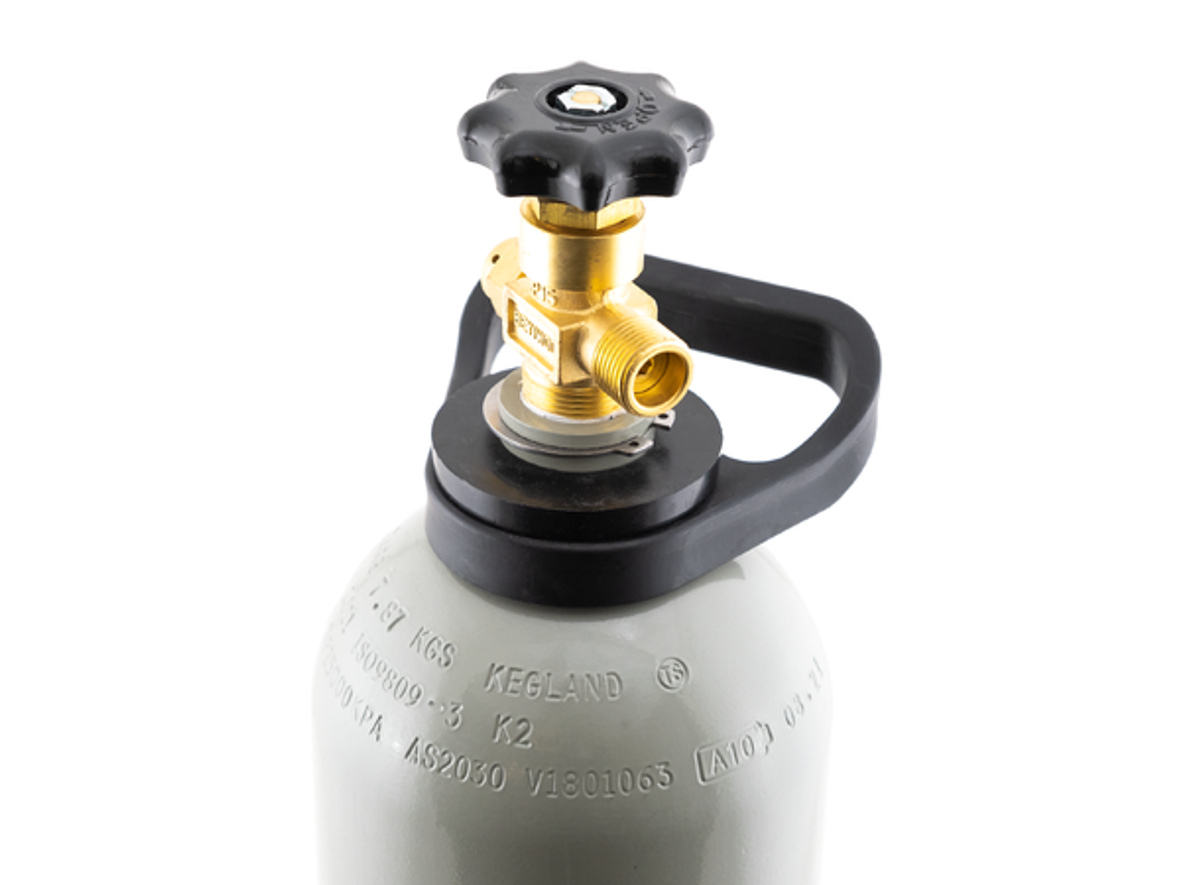  CO2 beholder 2,6 kg