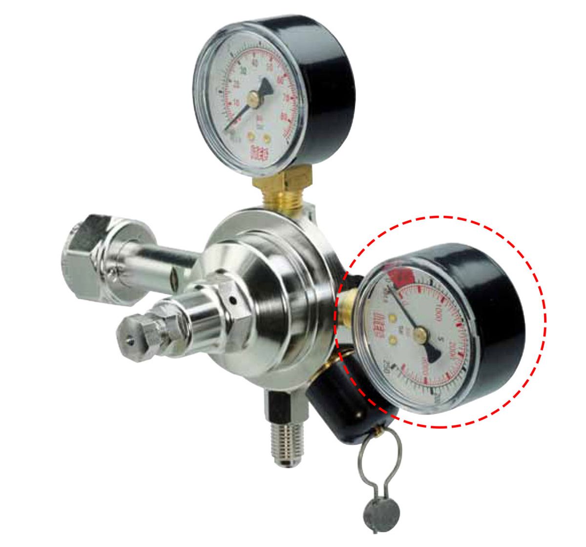 Manometer 250 bar