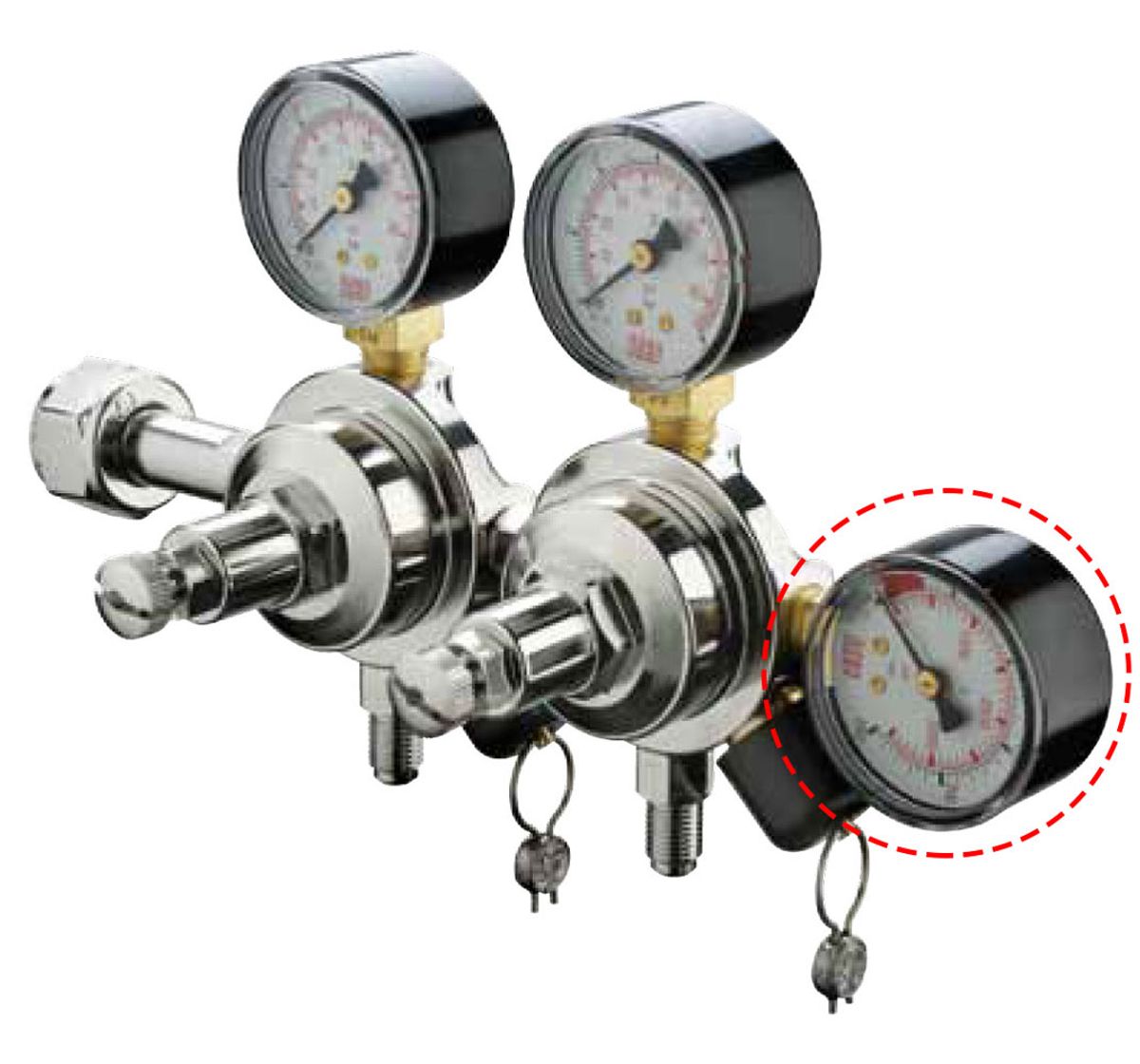 Manometer 250 bar